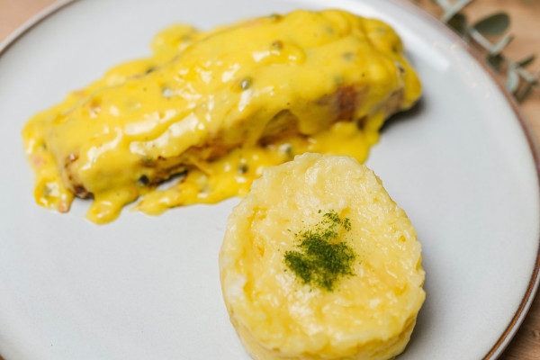Salmón a la Chinola
